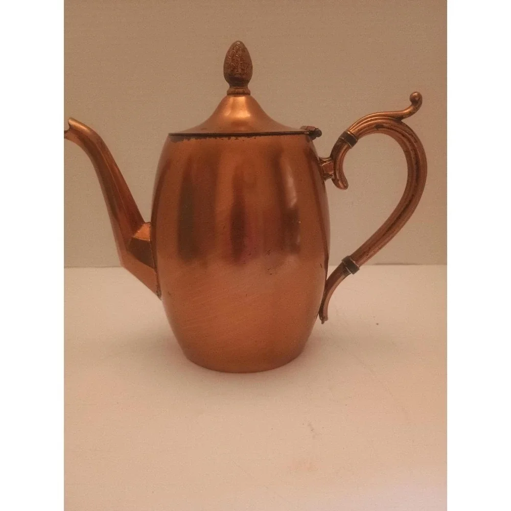 Vintage Copper/Pewter Coffee/Teapot